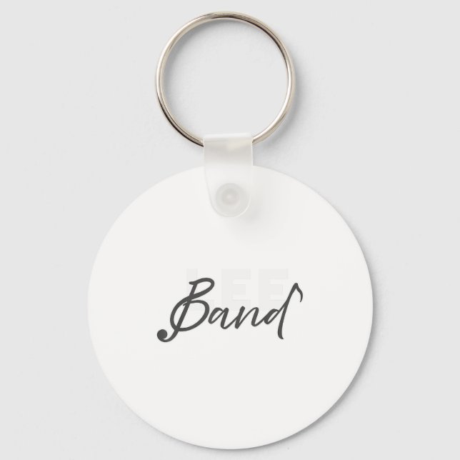 Chaveiro Lee Band Booster New Logo Red Only  (Frente)