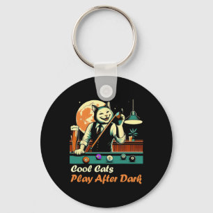 Chaveiro Legal Billiard Brincando Gato Gatinho