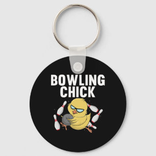 Chaveiro Legal Bowler Para Mulheres Meninas Boliches S