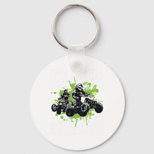 Chaveiro Legal Como Pai Como Filho ATV Quad Biker Ideia De 