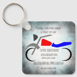 Chaveiro Legal Dirt Bike Masculine 16º aniversário