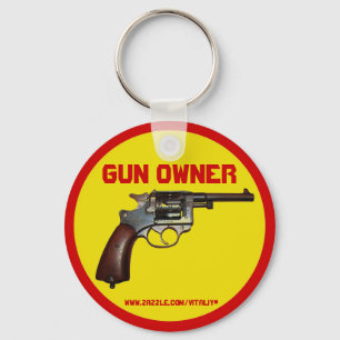 Chaveiro legal do proprietário de arma