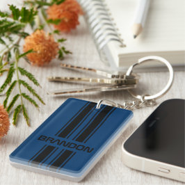 Chaveiro Legal Escura Personalizada, Blue Race Escuro, Grev