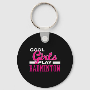 Chaveiro Legal garotas jogam Badminton 1