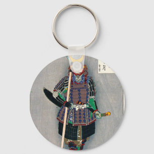 Chaveiro Legal japonês Samurai Warrior Yari Spear