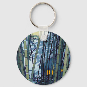 Chaveiro Legal japonês Shiro Kasamatsu Bamboo no início do 