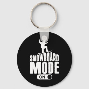 Chaveiro Legal Jovens Snowboarder Gift Snowboard Mode (Modo
