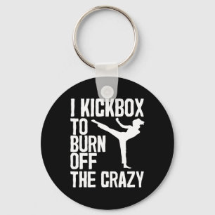 Chaveiro Legal Kickboxer Para Mulheres Masculinas Kickboxer
