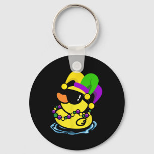 Chaveiro Legal Mardi Gras Duck New Orleans Carnival Party W