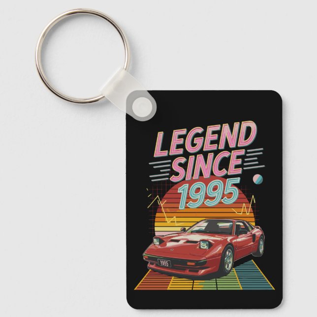 Chaveiro Legenda Retroativa 1995 - Presente de Aniversário  (Frente)
