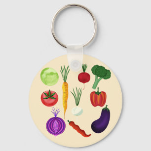 Chaveiro Legumes Frescos
