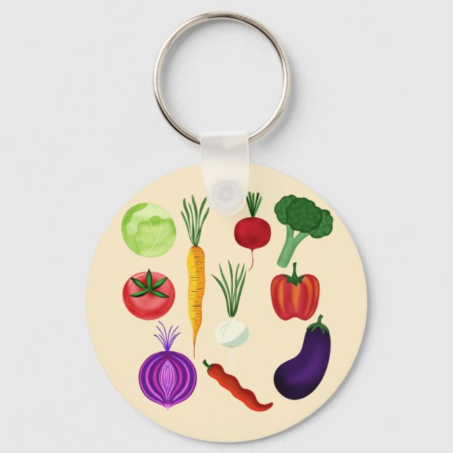 Chaveiro Legumes Frescos (Frente)
