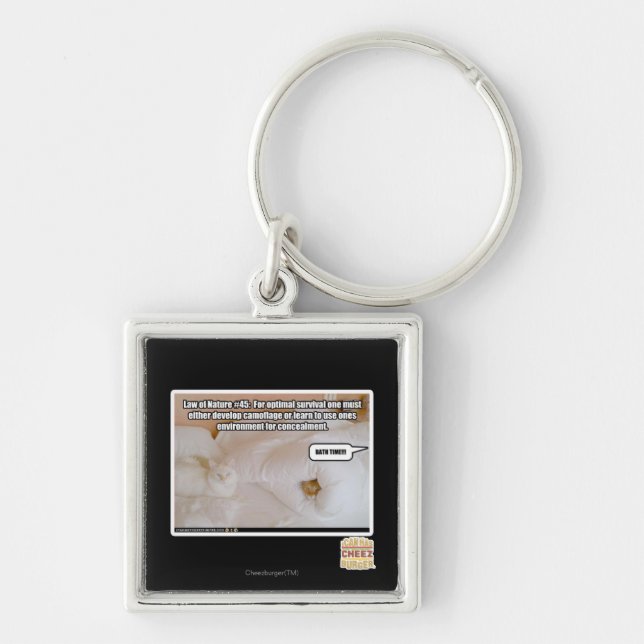 Chaveiro Lei de natureza #45 (Frente)