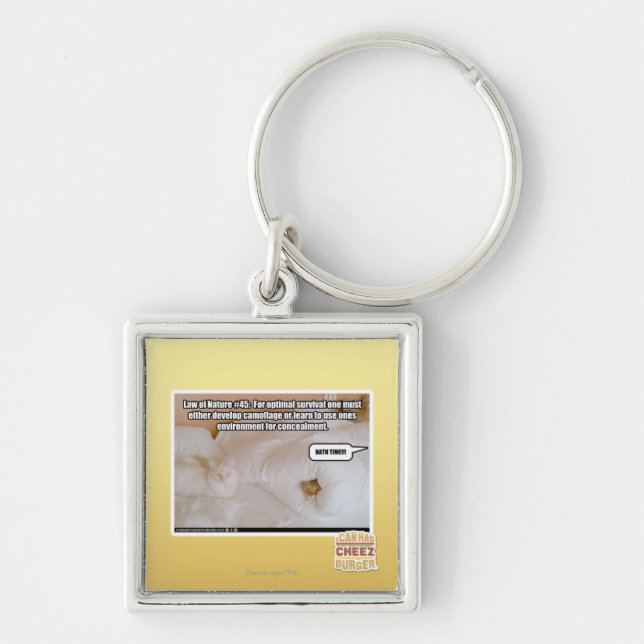 Chaveiro Lei de natureza #45 (Frente)