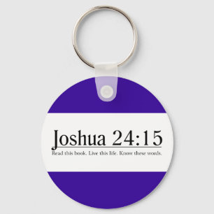 Chaveiro Leia a Bíblia Joshua 24:15