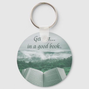 Chaveiro Leia livros, perca-se em um bom livro