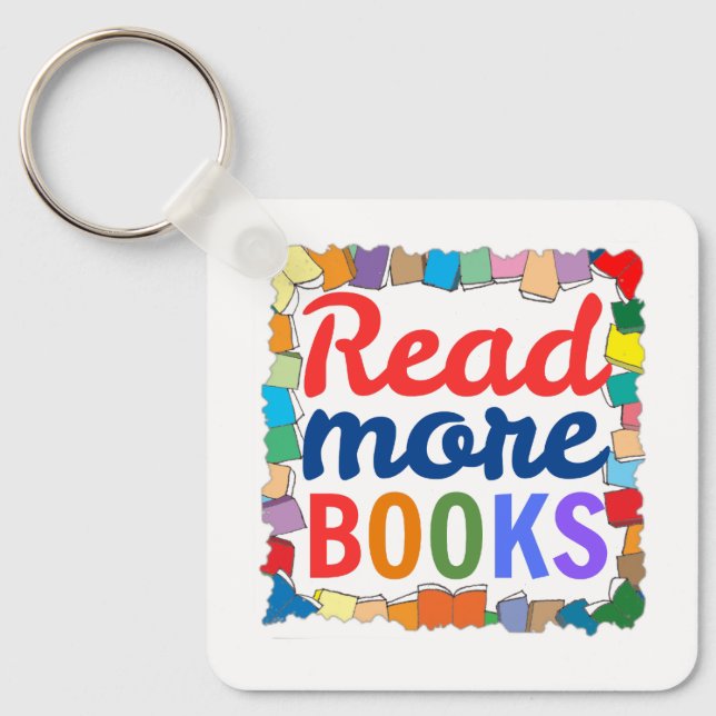 Chaveiro Leia Mais Livros (Frente)