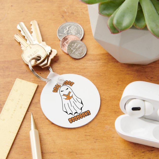 Chaveiro Leia mais livros no dia das bruxas (Mesa)