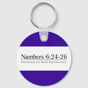 Chaveiro Leia o 6:24 dos números da bíblia - 26