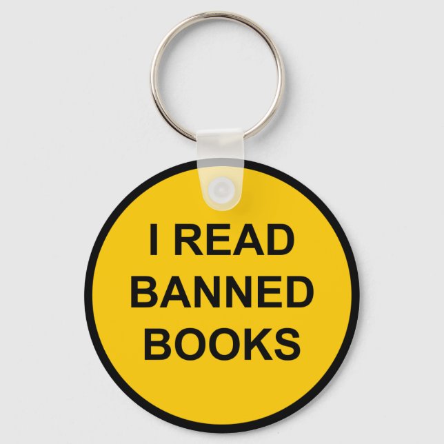 Chaveiro Leio Livros Banidos (Frente)