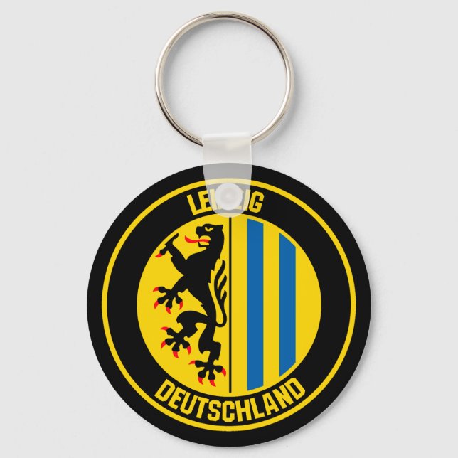 Chaveiro Leipzig Round Emblem (Frente)