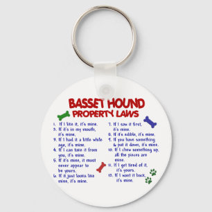 Chaveiro Leis 2 da propriedade de BASSET HOUND
