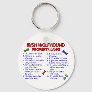 Chaveiro Leis 2 da propriedade do WOLFHOUND IRLANDÊS