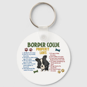 Chaveiro Leis 4 da propriedade de border collie