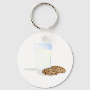 Chaveiro Leite e Cookies