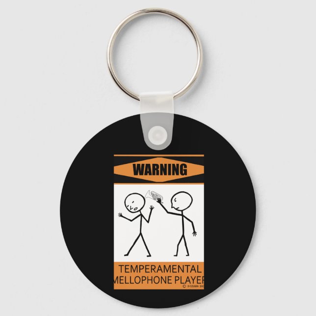 Chaveiro Leitor de Melofone Temperado (Frente)