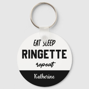 Chaveiro Leitor de Ringette Repetitivo de Repouso de Comida