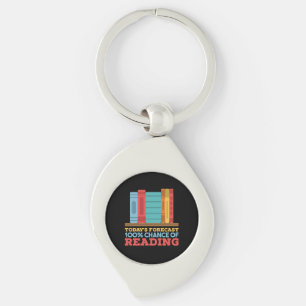 Chaveiro Leitura - 100% de chance de ler livros engraçados