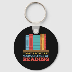 Chaveiro Leitura - 100% de chance de ler livros engraçados