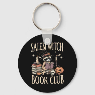 Chaveiro Leitura da Bruxa Salem do Clube Halloween Raccoon