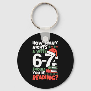 Chaveiro Leitura Divertida 67 Meme Livro de Natal Englieach