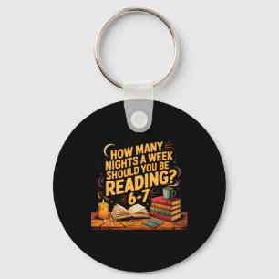Chaveiro Leitura Divertida 67 Seis Sete Meme Professor de I