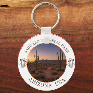 Chaveiro Lembrança de Viagem Tucson Arizona Deserto de Sono