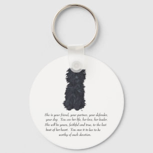 Chaveiro Lembrança do Affenpinscher