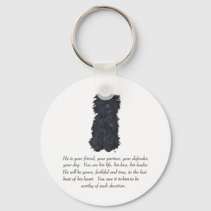 Chaveiro Lembrança do Affenpinscher