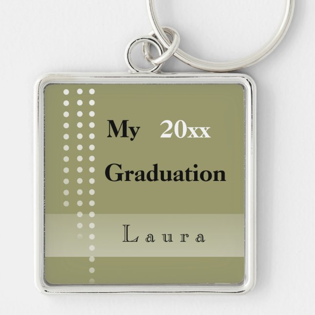 Chaveiro Lembranças Personalizadas de Formatura (Frente)