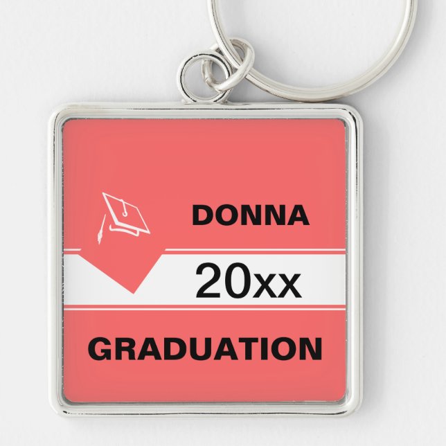 Chaveiro Lembranças Personalizadas de Formatura (Frente)