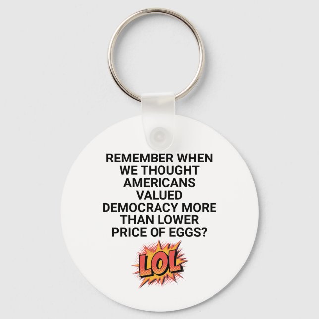 Chaveiro Lembre-se quando pensamos em Preço Menor (Frente)