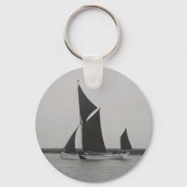 Chaveiro Lembrete de Barcaça de Vela