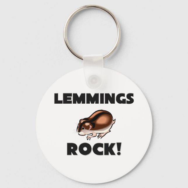 Chaveiro Lemmings Rock (Frente)