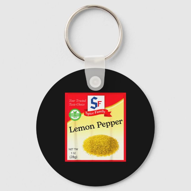 Chaveiro Lemon Pepper Condiment Costume Holiday Sce Costume (Frente)