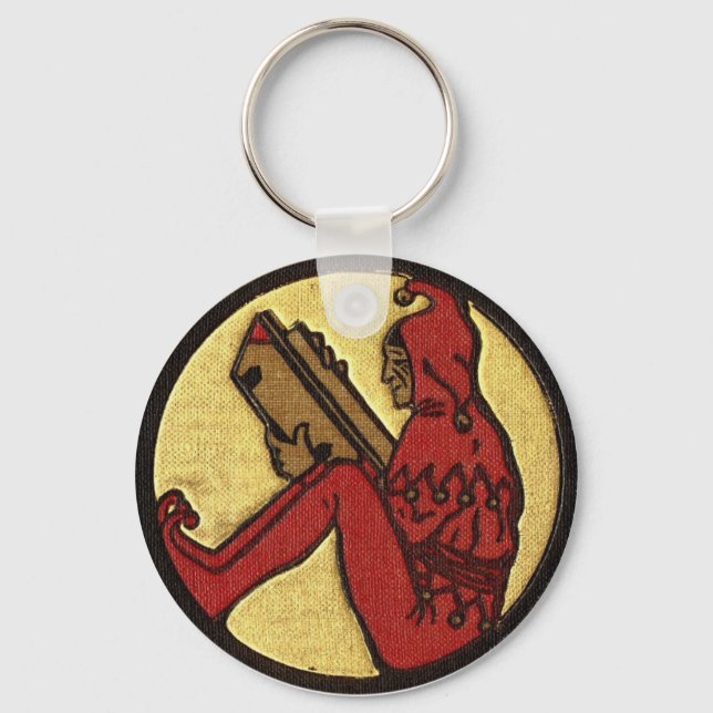 Chaveiro lendo gnomo (Frente)