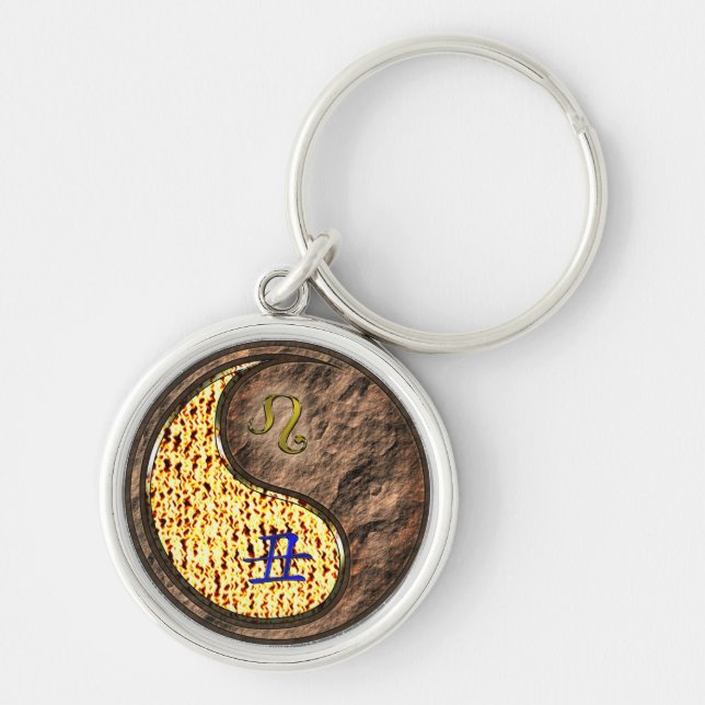 Chaveiro Leo & Earth Ox (Frente)