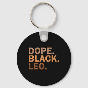Chaveiro Leo Melanin, negro de drogas, africano, Zodiac Leo