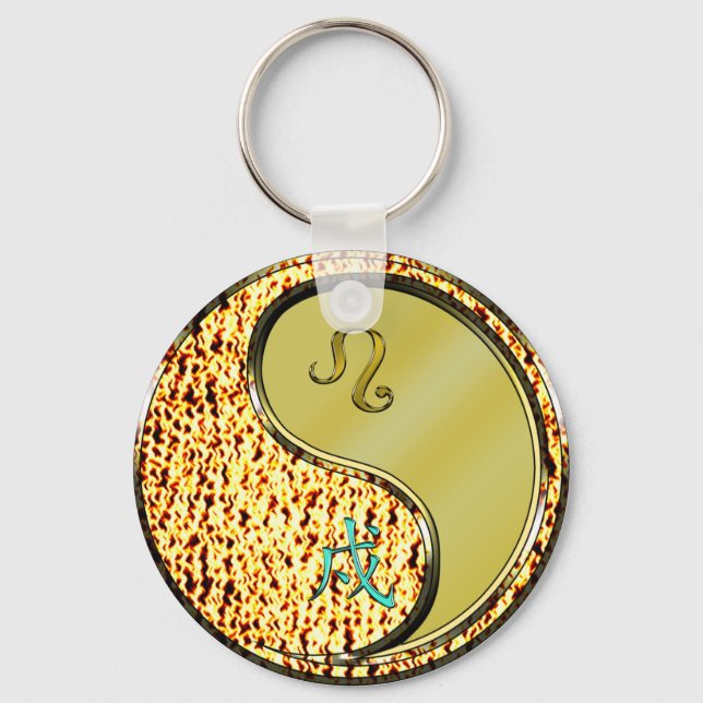 Chaveiro Leo & Metal Dog (Frente)