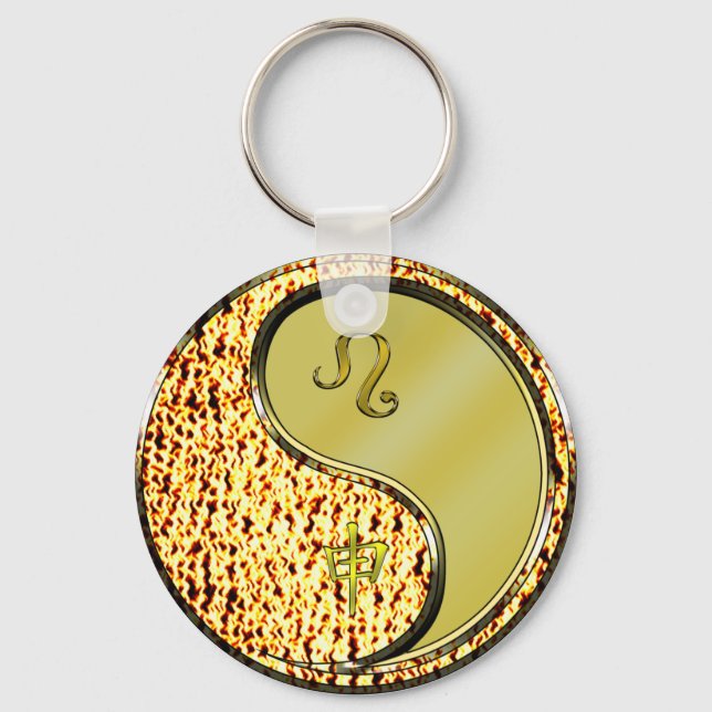 Chaveiro Leo & Metal Mackey (Frente)